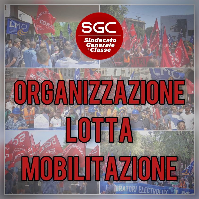 LICENZIAMENTI, PRECARIETA’, AUMENTO DEL COSTO DELLA VITA, BOLLETTE ALLE STELLE, SALARI FERMI