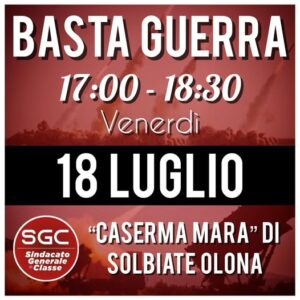 BASTA GUERRE!